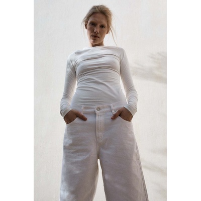 Muuv Памучна блуза с дълги ръкави MUUV. SOUPLE (longsleeve.slim.fit.SOU)