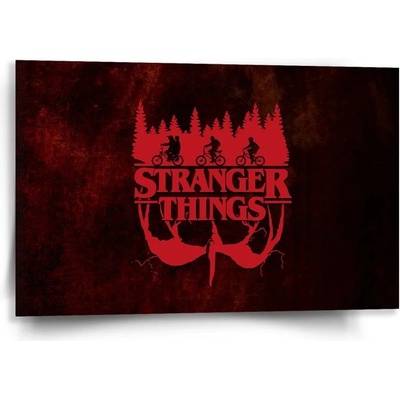 Sablio Obraz Stranger Things Red - 60x40 cm