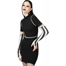 Killstar Stripes & Stitches Black