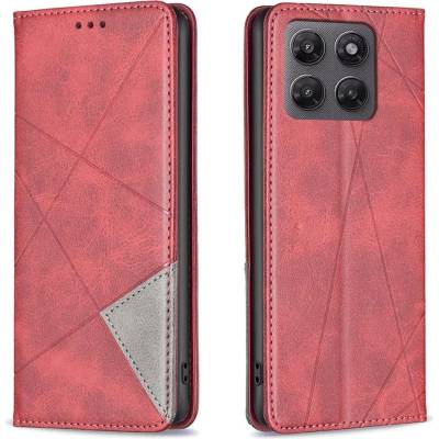 Motorola Кожен Калъф Тефтер с Ромбовидна Текстура за Motorola Moto G37 / G47 / G37 Power - 6 цвята