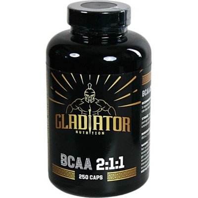 Gladiator Nutrition BCAA 2:1:1 250 kapsúl
