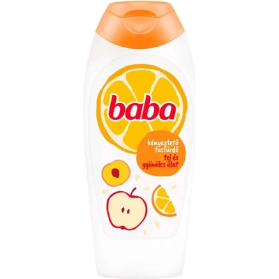 Baba Бебешки душ за баня Мляко и плодове 400 мл (8720181012860)