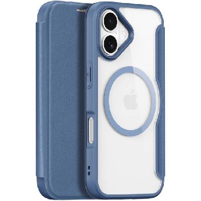 Skin X флип калъф с MagSafe за iPhone 17 - тъмно син (88016)