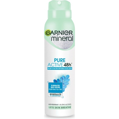 Garnier Mineral Pure Activespray 48H 150 ml