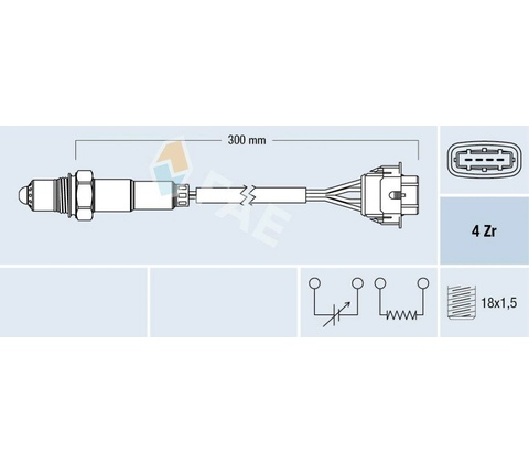 Lambda sonda FAE 77246