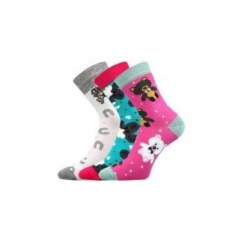 Boma 057 21 43 XI dětské ponožky KONÍK Mix barev