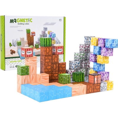 JOKO Sada Magnetické Kocky 3D 88ks