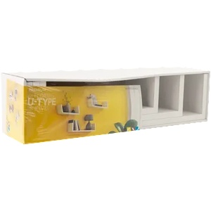 DOMAX РАФТОВЕ fus 1 u-ОБРАЗНИ 420/340/260мм БЯЛ К-КТ 3бр (67111 , 66673)