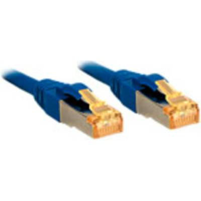 Lindy 47275 RJ45 CAT 6 S/FTP 0.30m modrý