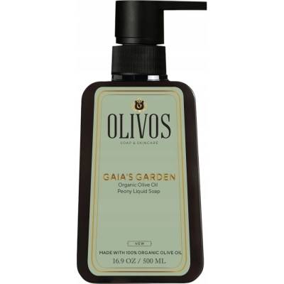Tekuté mýdlo Olivos s organickým olivovým olejem pivoňka 500 ml