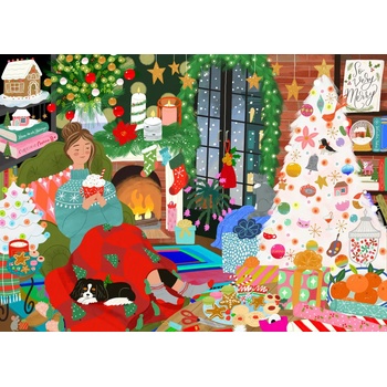 Pieces & Peace - Puzzle Christmas Nook - 1 500 piese