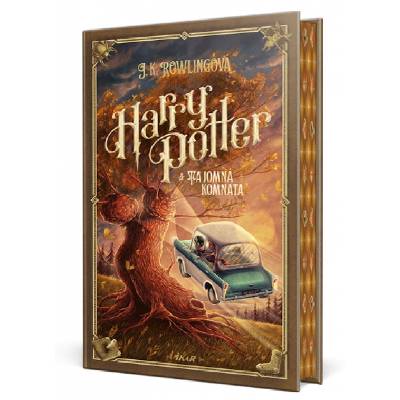 Harry Potter 2: Harry Potter a Tajomná komnata, 6., revidované vydanie (farebná oriezka) | Rowlingová Joanne K.