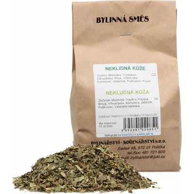 JUKL Bylinkový čaj Nepokojná pokožka 100 g