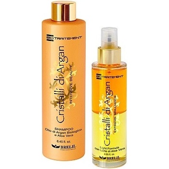 Brelil šampon s bio arganovým olejem 250 ml + vlasový spray s bio argan. olejem 120 ml dárková sada