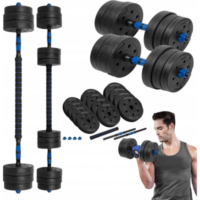 Rebel Nastaviteľné jednoručky 2 x 10kg RBA-2300