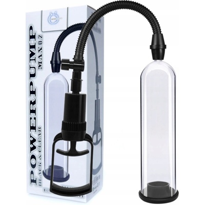 Powerpump Pumpa MAX 0.2 - Čierna a priehľadná