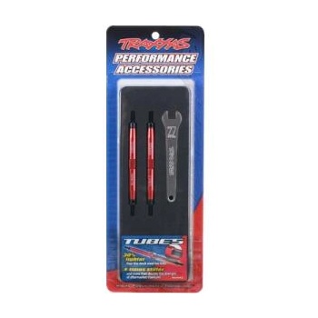 Traxxas мотовилка регулируема 88mm алуминий червен (2)