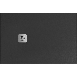 Jika Selina - Душ-тава 120x80 см, Anti-Slip, черна H2122K4R110001 (H2122K4R110001)