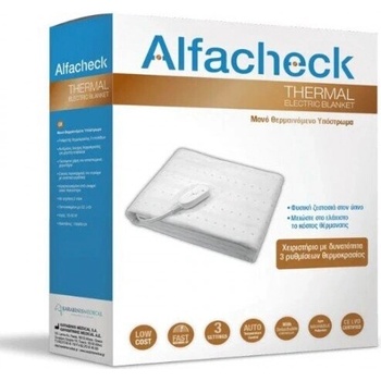 Alfacheck Електрическа грейка за матрак, Alfacheck Thermal Single Heating Under Blanket (150x80 cm)