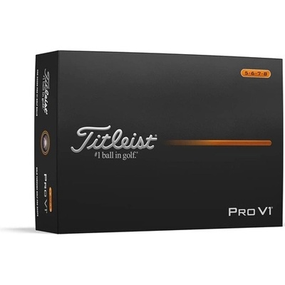 Titleist Pro V1 25 High numbers 12 ks