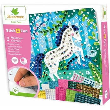 Sycomore Stick & Fun mozaika koníci