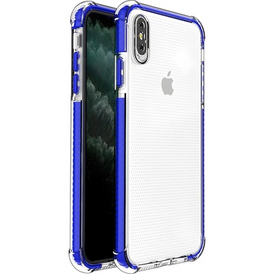 Izmael Sиликонов калъф Spring Armor за Apple iPhone XS Max - Син KP9575 (9575)