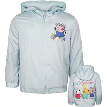 Eplusm Peppa Pig dětská bunda s fleece podšítím modrá