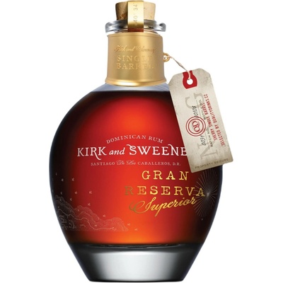 Kirk & Sweeney Single Barrel Sherry 40% 0,7 l (holá láhev)