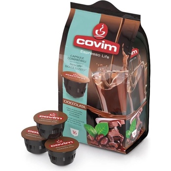 Covim Кафе капсула Covim Cioccolata 16 бр. , съвместими с Dolce Gusto (100438)