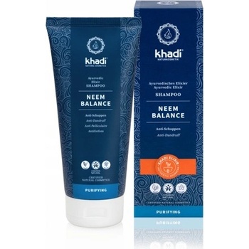 Khadi Neem Balance Elixir Shampoo přírodní šampon proti lupům 200 ml