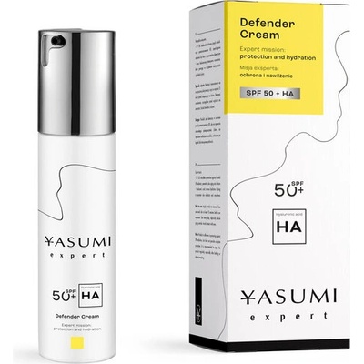 MITOMO Слънцезащитен крем Yasumi с SPF50+ | Expert Defender Cream SPF 50 UVA+UVB + HA (YASSUN50SPF)