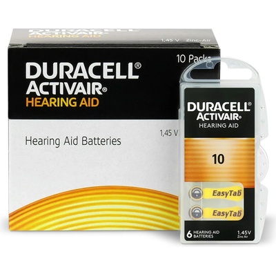 Duracell Activair DA 10 6ks 4043752174793