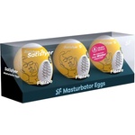 Satisfyer Egg Fierce - мастурбатор яйце комплект 3 броя