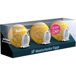 Satisfyer Egg Fierce - мастурбатор яйце комплект 3 броя