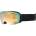 Alpina Ски маска Alpina Granby Q Mirror S2 (VLT 32%) Ski goggles - Black Matt / Mirror Gold - размер One Size (417-4032-0111)