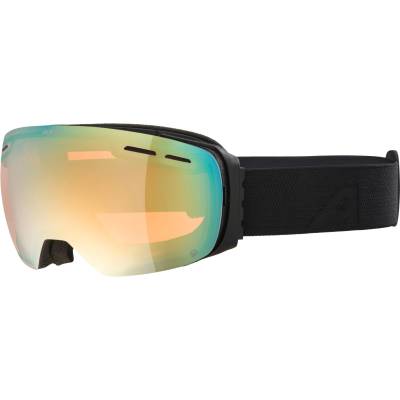 Alpina Ски маска Alpina Granby Q Mirror S2 (VLT 32%) Ski goggles - Black Matt / Mirror Gold - размер One Size (417-4032-0111)