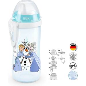 Nuk Чаша с твърд накрайник NUK - Kiddy Cup, 300 ml, 12+ месеца, Frozen girl (old- 10751243)