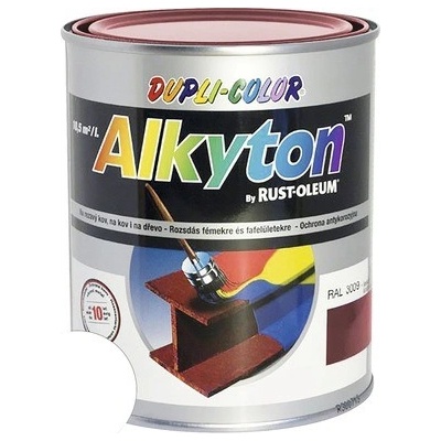 Alkyton dupli color signálna biela RAL9003 lesklá 750 ml