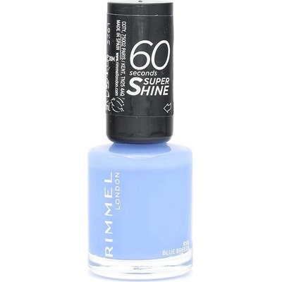 Rimmel London 60 Seconds Super Shine lak na nechty 856 Blue Breeze 8 ml