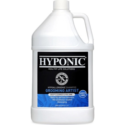 Hyponic Grooming Artist Hluboce Čistící a Objemový šampon pro psy 3800 ml + pumpička