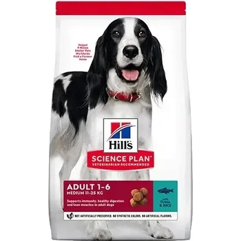 Hill's Храна за куче Hills Dog Adult 2.5kg дребни и средни породи риба тон и ориз (604279)