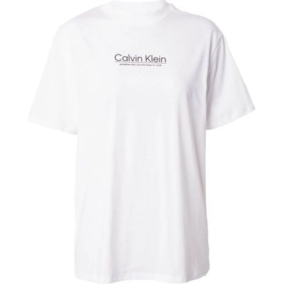 Calvin Klein Тениска 'COORDINATES' бяло, размер L
