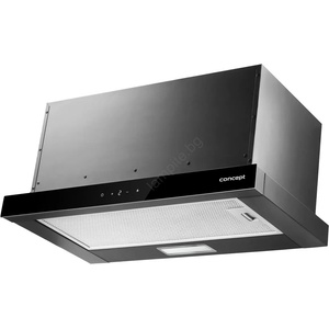 Concept OPV3860bc - Телескопичен аспиратор 60 см, черен (CO0160)