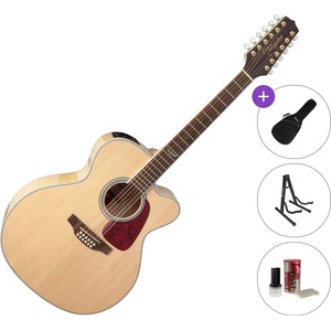 Takamine GJ72CE-12 Standard SET Natural 12-струнна електро-акустична китара