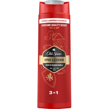 Old Spice sprchový gél a šampón 3v1 Epic legend 400 ml