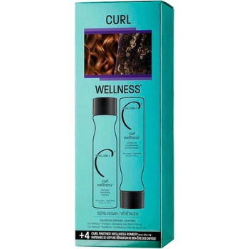 Malibu Curl Wellness Collection šampón 266 ml + kondicionér 266 ml + wellness sáčky 4 ks darčeková sada