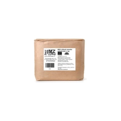 Život bez lepku BIO ryžová múka polohrubá 1 kg
