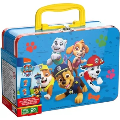 Spin Master Пес патрул: Игра за памет в метална кутия (6066827)