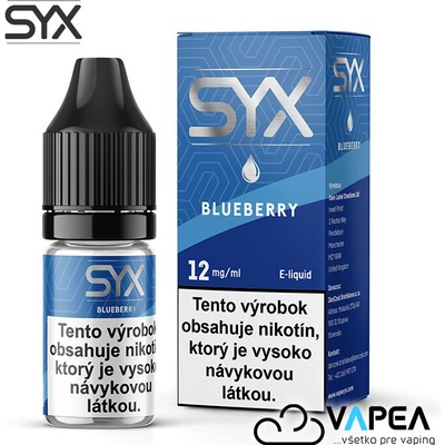 Syx Classic Blueberry 10 ml 12 mg