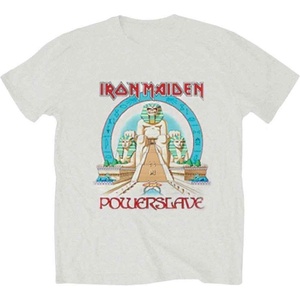 Iron Maiden Powerslave Egypt Тениска с къс ръкав Heather Grey XL (IMTEE48MG04)